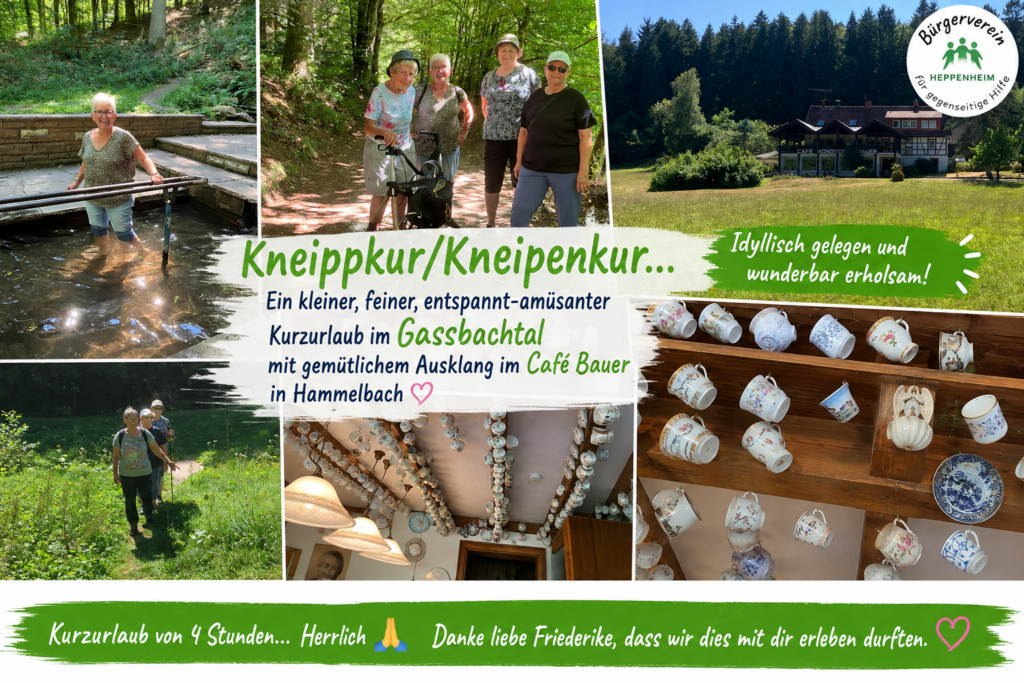 Unser Ausflug ins idyllische Gassbachtal